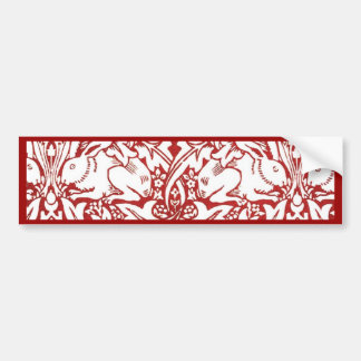 William Morris - Brer Rabbit Bumper Sticker