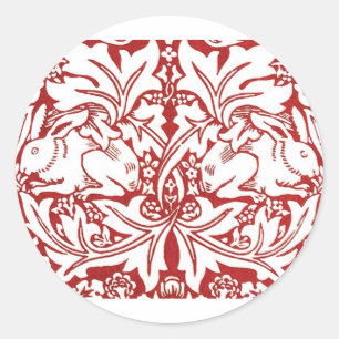 William Morris - Brer Rabbit Classic Round Sticker