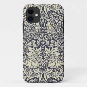 William Morris Brer Rabbit Vintage Blue Pattern Case-Mate iPhone Case