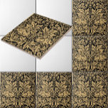 William Morris Brer Rabbit Vintage Pattern Tile<br><div class="desc">This is a digitally enhanced print derived from an antique 1882 block printed textile “Brer Rabbit” pattern designed by William Morris. William Morris was a Victorian era poet, novelist, textile designer and an important figure of the British Arts and Crafts Movement. His designs had a mediaeval-inspired aesthetic and respect for...</div>