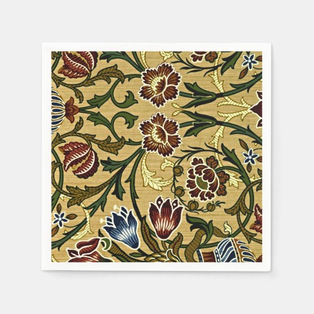William Morris - Brocade Napkin (Front)