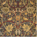 William Morris Bullerswood Faux Tapestry Standing Photo Sculpture<br><div class="desc">This beautiful tapestry image is based on the William Morris Bullerswood tapestry, an ornate floral design with birds, flowers, paisleys, and leaves. Our gifts are printed with an image of the tapestry, showing vintage 1800s colors of blues, orange, green and red. This product shows a reproduction of a tapestry -...</div>