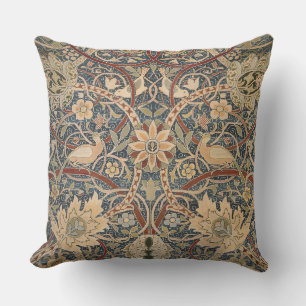 William Morris Bullerswood Vintage Bird Art Cushion