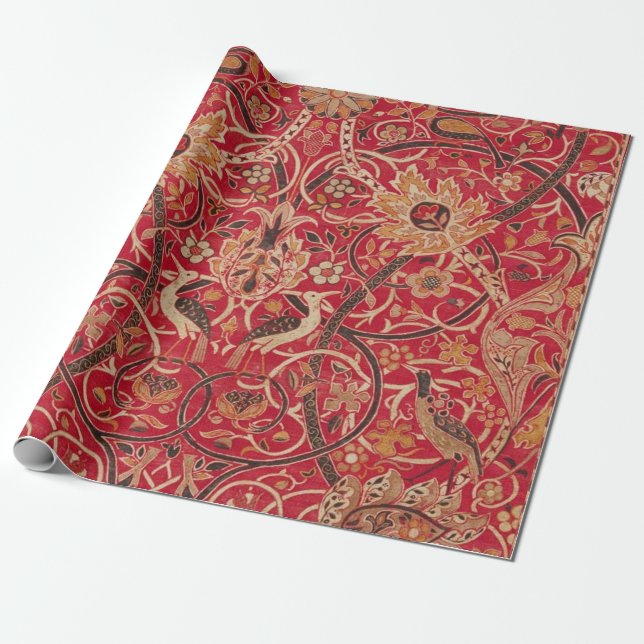 William Morris Bullerswood Wrapping Paper (Unrolled)