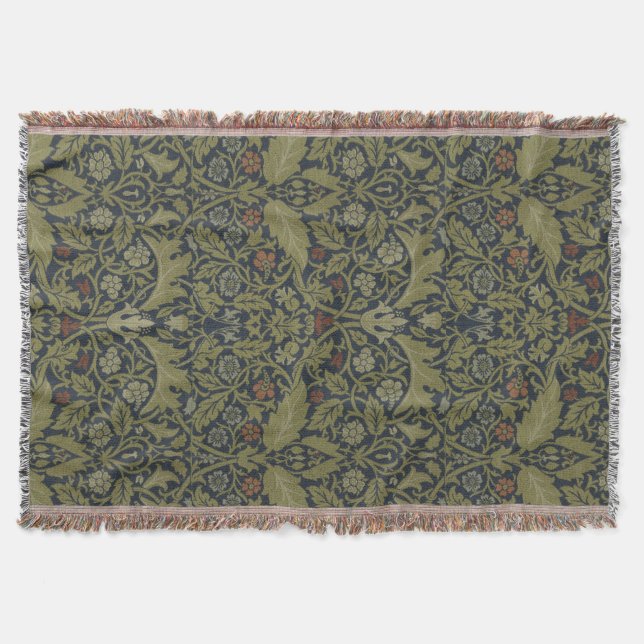 William Morris: Campion Blanket (Front)