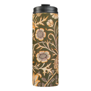 William Morris Cherwell Antique Floral Pattern Thermal Tumbler