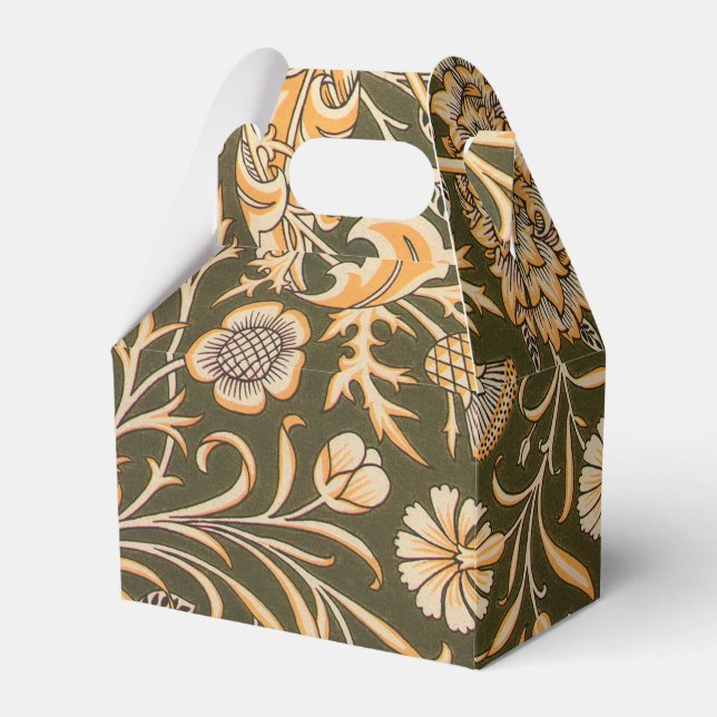 William Morris Cherwell Wallpaper Pattern Favour Box (Front Side)