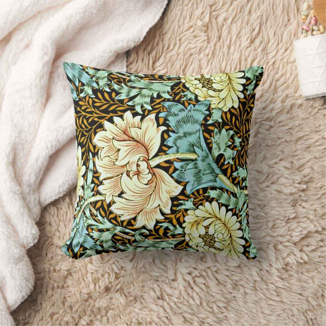 William Morris - Chrysanthemum Cushion (Blanket)