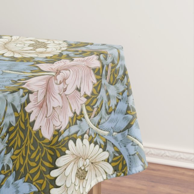  William Morris Chrysanthemum Floral Pattern Folia Tablecloth (In Situ)