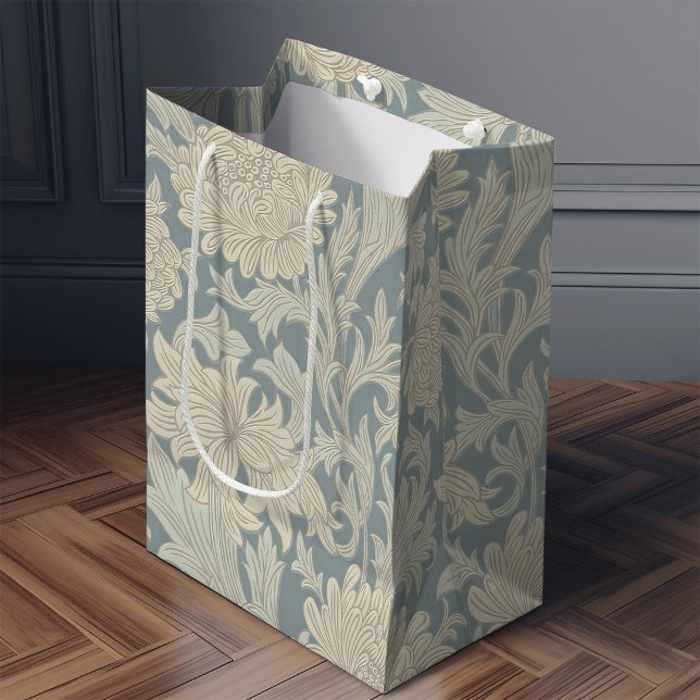 William Morris Chrysanthemum Pattern Medium Gift Bag (Creator Uploaded)