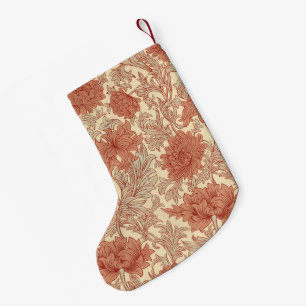 William Morris Chrysanthemum Pattern Small Christm Christmas Stocking