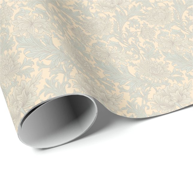 William Morris Chrysanthemum Pattern Wrapping Pape Paper (Roll Corner)