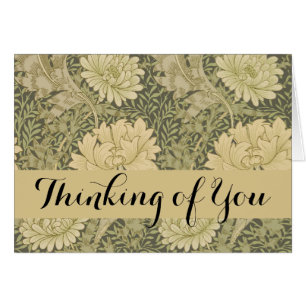 William Morris Chrysanthemum Sage Flower