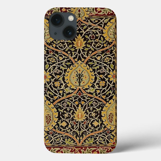 William Morris Classic Carpet Art Print Design Case-Mate iPhone Case (Back)