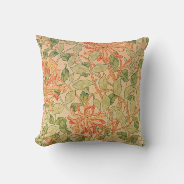William Morris Classic Floral  Cushion (Front)