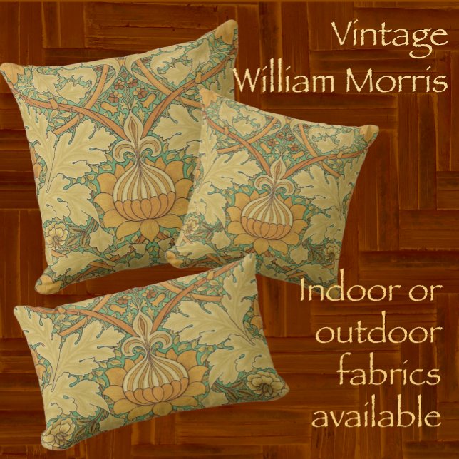 William Morris Classic Floral  Cushion (Classic and timeless. William Morris.)