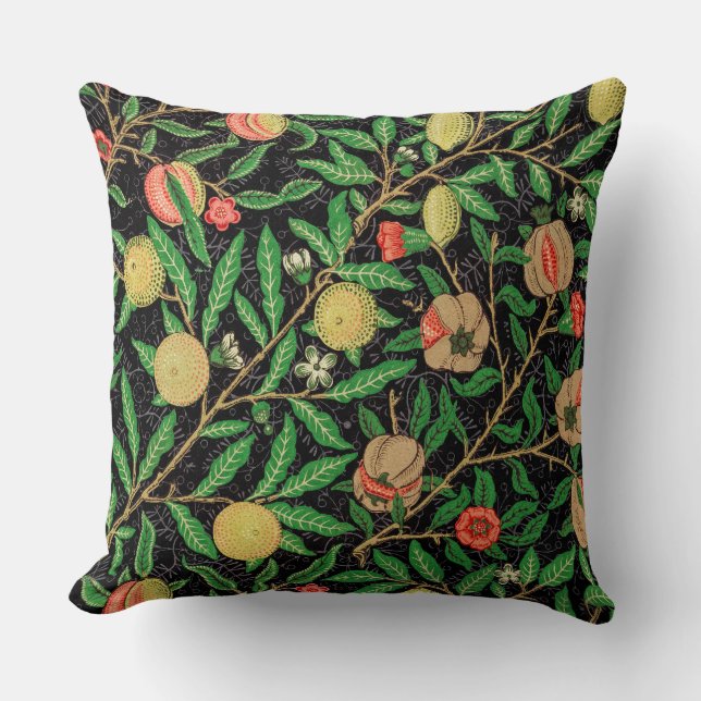 William Morris Classic Floral Outdoor  Cushion (Front)