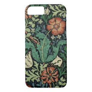 William Morris Compton Floral Art Nouveau Pattern Case-Mate iPhone Case