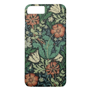William Morris Compton Floral Art Nouveau Pattern Case-Mate iPhone Case