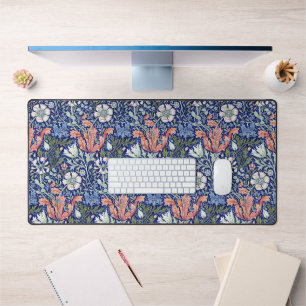 William Morris Compton Floral Art Nouveau Pattern Desk Mat