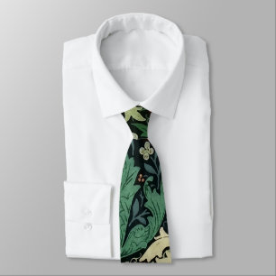 William Morris Compton Floral Art Nouveau Pattern Tie