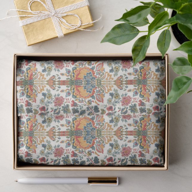 William Morris Compton Floral Art Nouveau Pattern Tissue Paper (Gift)