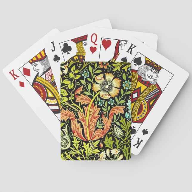 William Morris “Compton” Playing Cards (Back)