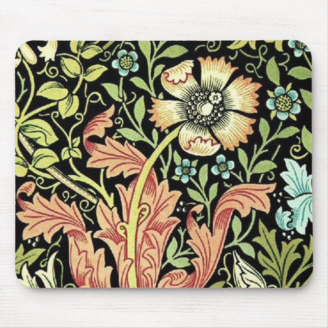 William Morris Compton Wallpaper Classic Mouse Pad (Front)