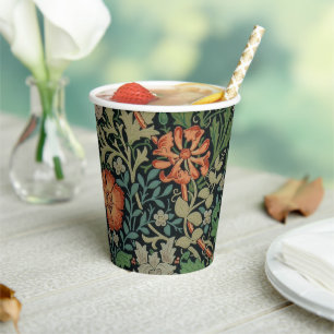 William Morris Compton Wallpaper Classic Paper Cups