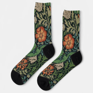 William Morris Compton Wallpaper Classic Socks