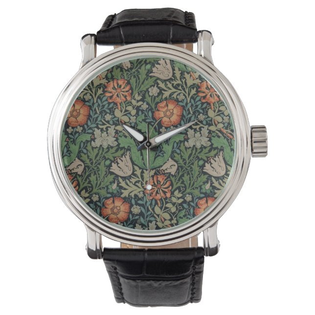 William Morris Compton Wallpaper Classic Watch (Front)