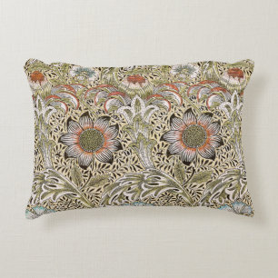 William Morris Corncockle Vintage Floral Decorative Cushion
