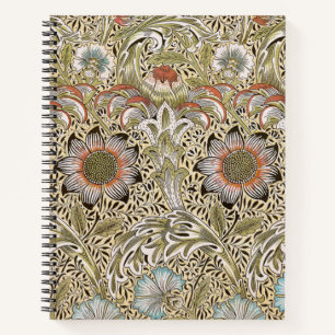 William Morris Corncockle Vintage Floral Notebook