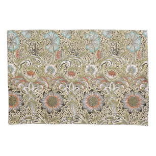 William Morris Corncockle Vintage Floral Pillowcase