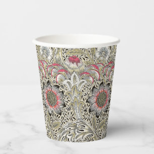 William Morris Corncockle wallpaper floral  Paper Cups