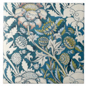 William Morris Craftsman Era Vintage Sketch LEFT Tile (Front)