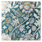 William Morris Craftsman Era Vintage Sketch RIGHT  Tile (Front)