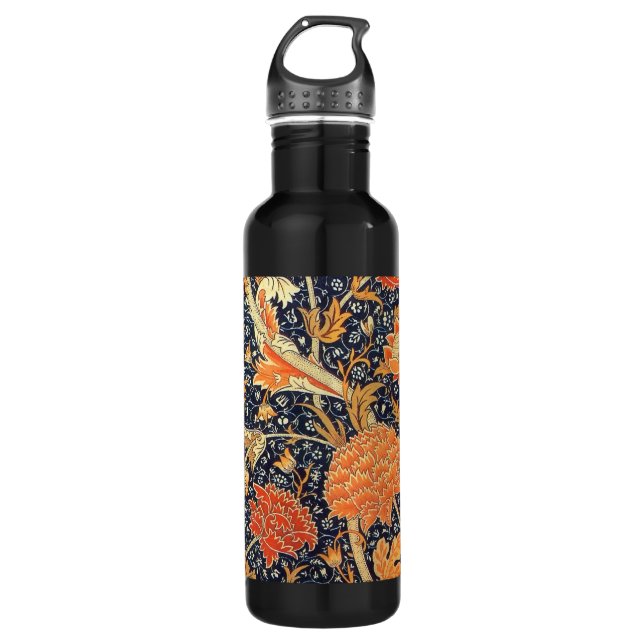 William Morris Cray Floral Art Nouveau Pattern 710 Ml Water Bottle (Front)