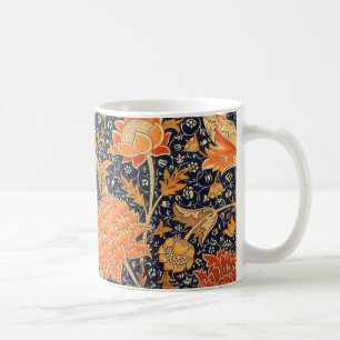 William Morris Cray Floral Art Nouveau Pattern Coffee Mug
