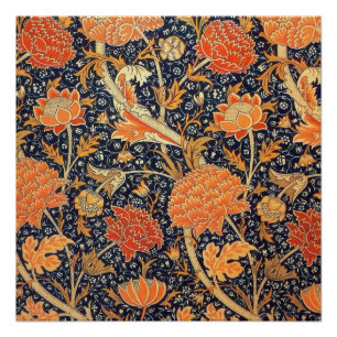 William Morris Cray Floral Art Nouveau Pattern Poster