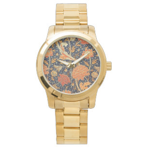 William Morris Cray Floral Art Nouveau Pattern Watch