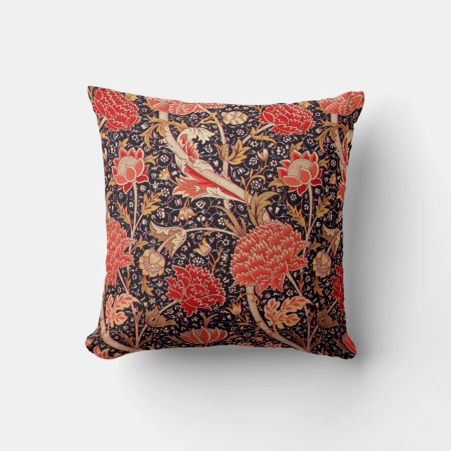 William Morris "Cray" Floral Cushion (Front)