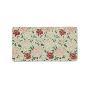 William Morris Cray Floral Pre-Raphaelite Vintage Label