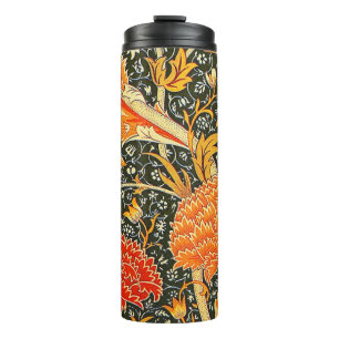 William Morris Cray Wallpaper Flower Pattern Thermal Tumbler