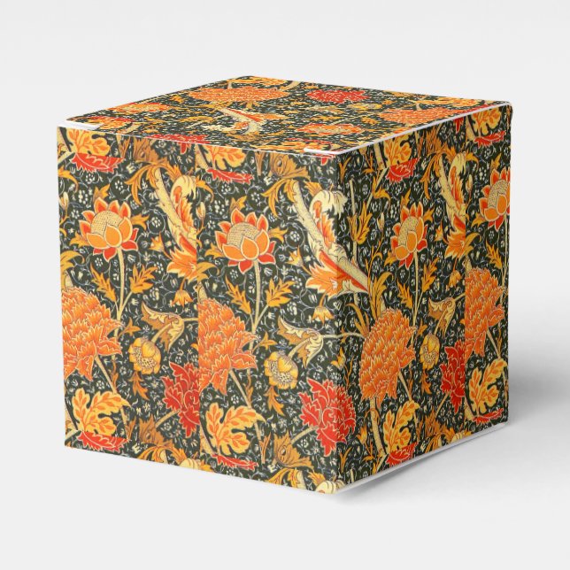 William Morris Cray Wallpaper Pattern Favour Box (Front Side)