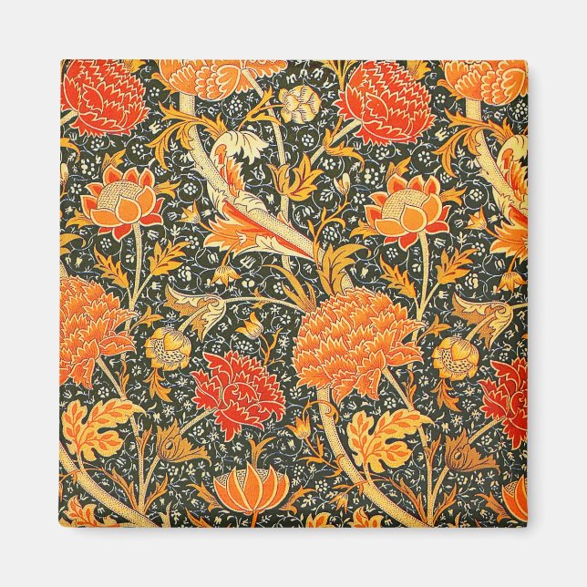 William Morris Cray Wallpaper Pattern Magnet (Front)