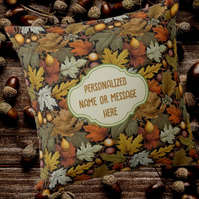 William Morris Customised Autumn Garden Outdoor Cushion (Creator Uploaded)