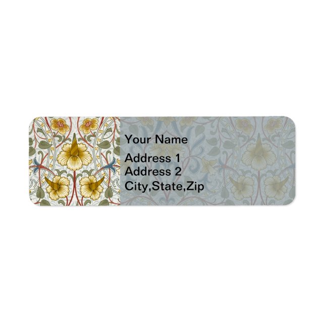 William Morris Daffodil Floral Pattern (Front)