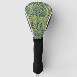 William Morris Daffodil Floral Pattern Classic Golf Head Cover