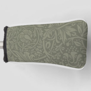 William Morris Daffodil Floral Wallpaper Golf Head Cover